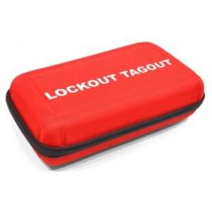 hardschalen etui voor lock out tag out leeg