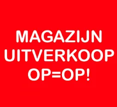 magazijnuitverkoop