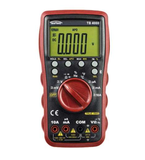 testboy 4000 multimeter met bluetooth