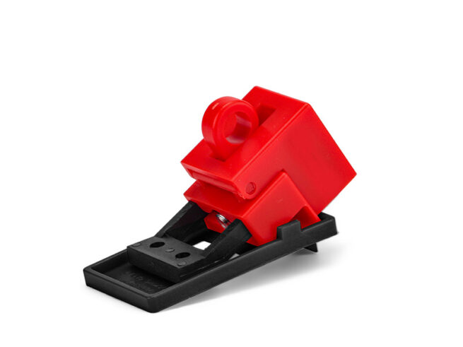 klem op stroomonderbreker vergrendeling infr6569