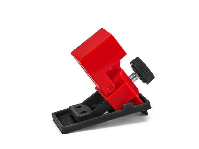 klem op stroomonderbreker vergrendeling infr6569