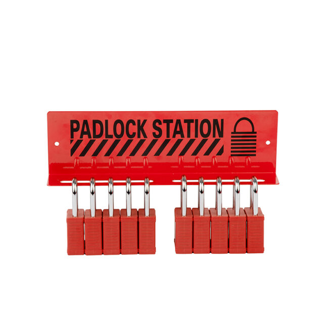 hangslotstation van staal