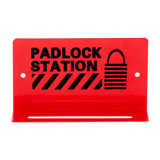 hangslotstation van staal