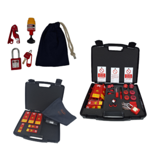 categorie foto lockout tag out set koffer en zakje