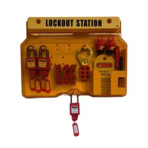 infr3401b lockoutstation met afsluitbaar beschermvenster